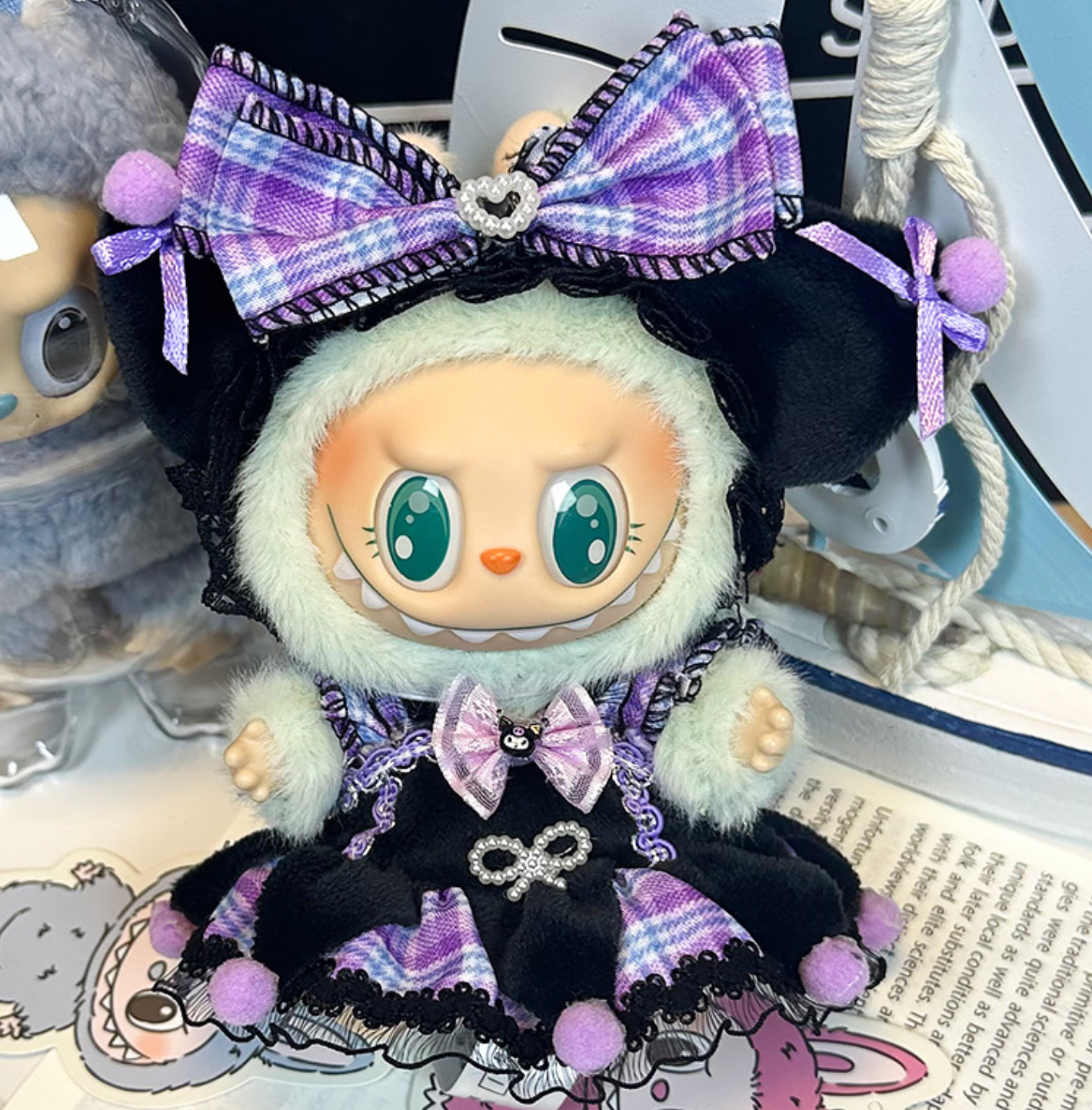 kuku style labubu outfit (No figure included)