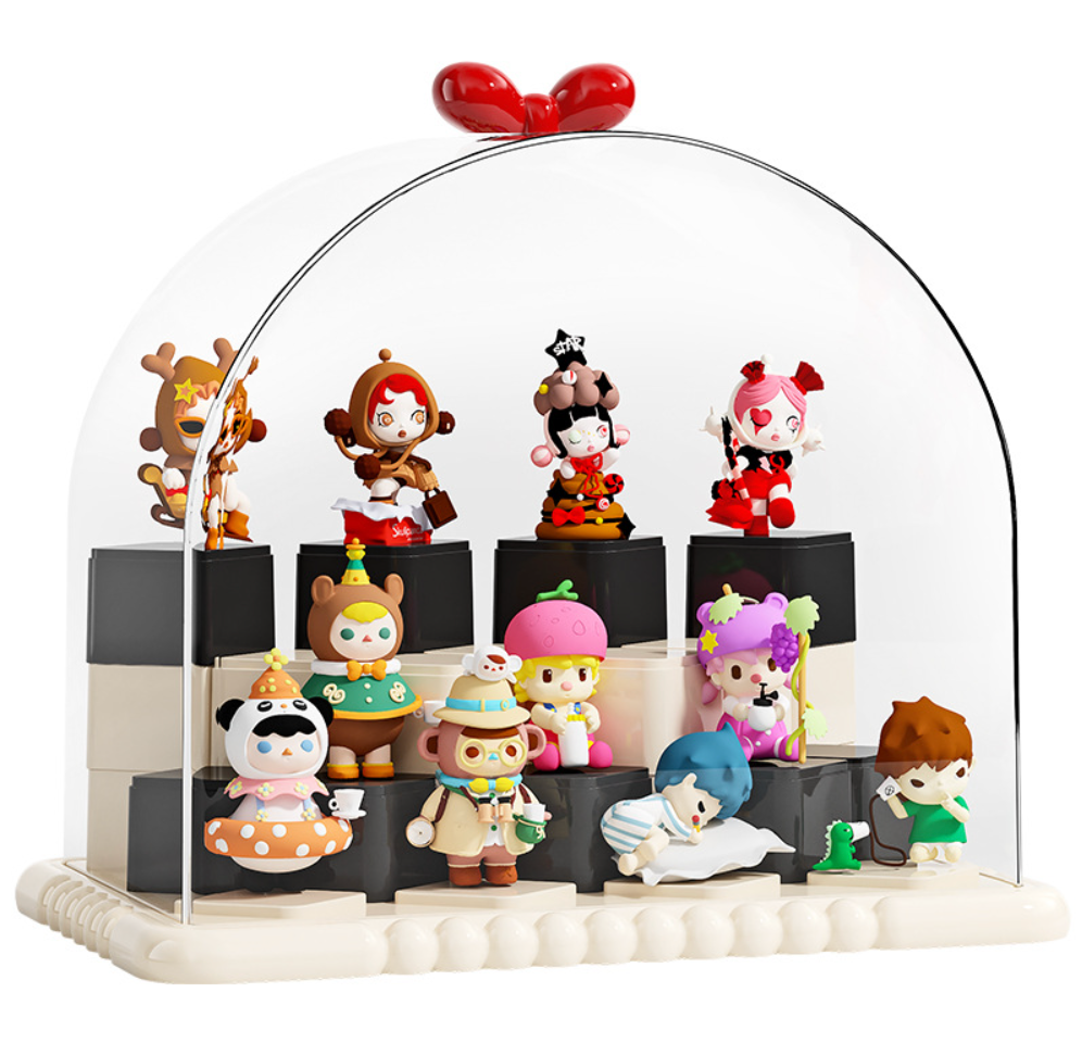 Dustproof showcase for Collectibles for mini pop mart action figure
