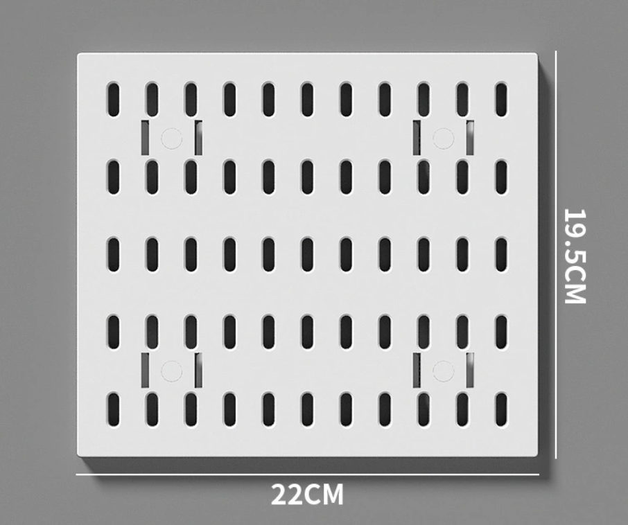Pop mart figure Pegboard combination knit black and white