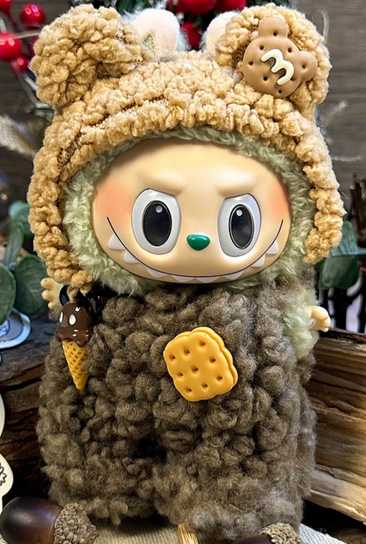 Biscuit Sweater Labubu Outfit (No figure included)
