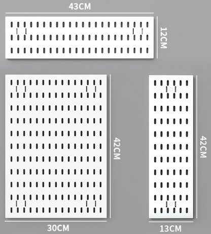 Pop mart figure Pegboard combination knit black and white