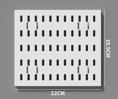 Pop mart figure Pegboard combination knit black and white