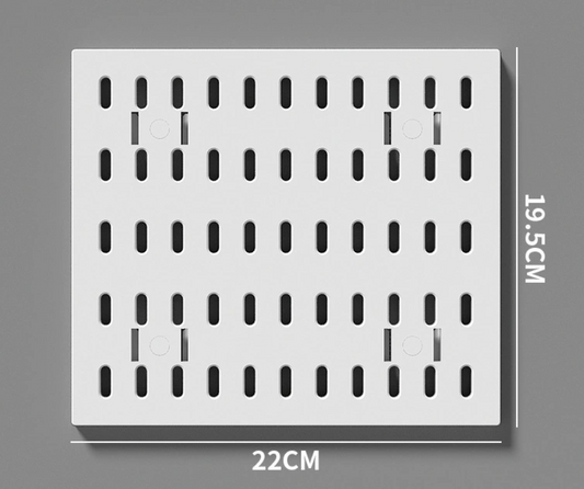 Pop mart figure Pegboard combination knit black and white