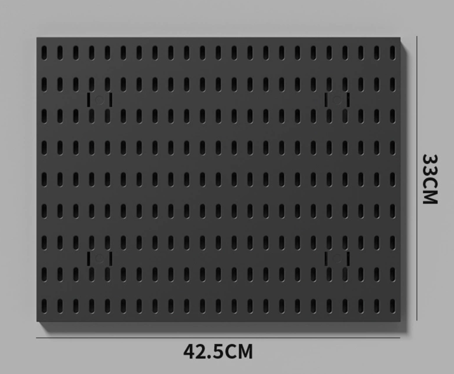 Pop mart figure Pegboard combination knit black and white
