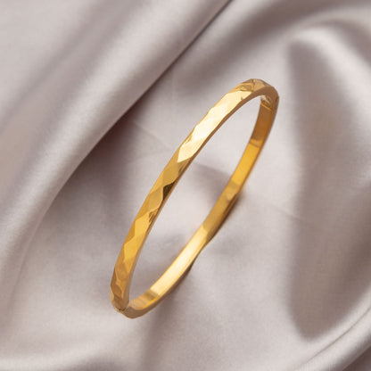 Gold Titanium Steel Bracelet