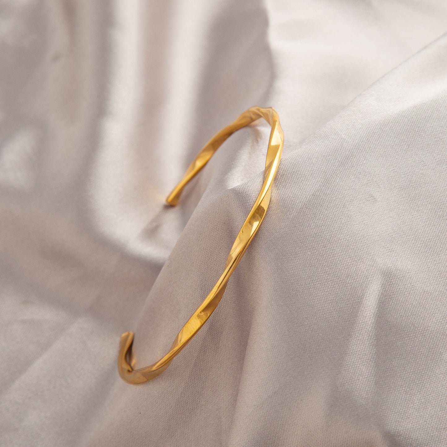 Gold Titanium Steel Bracelet