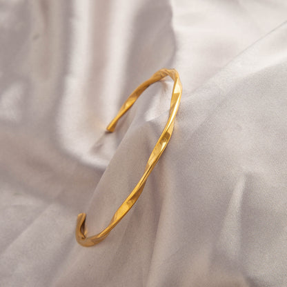 Gold Titanium Steel Bracelet