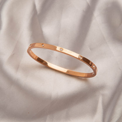 Gold Titanium Steel Bracelet