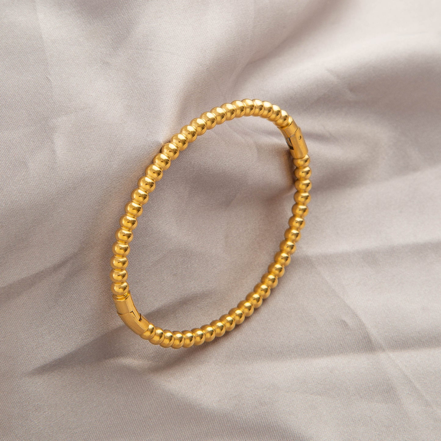 Gold Titanium Steel Bracelet