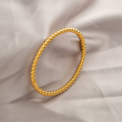 Gold Titanium Steel Bracelet