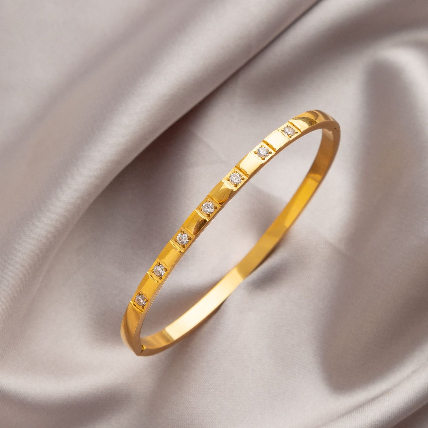 Gold Titanium Steel Bracelet