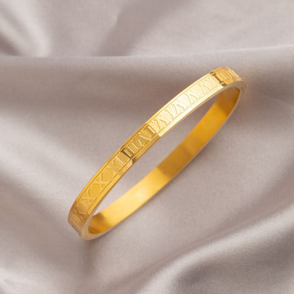 Gold Titanium Steel Bracelet