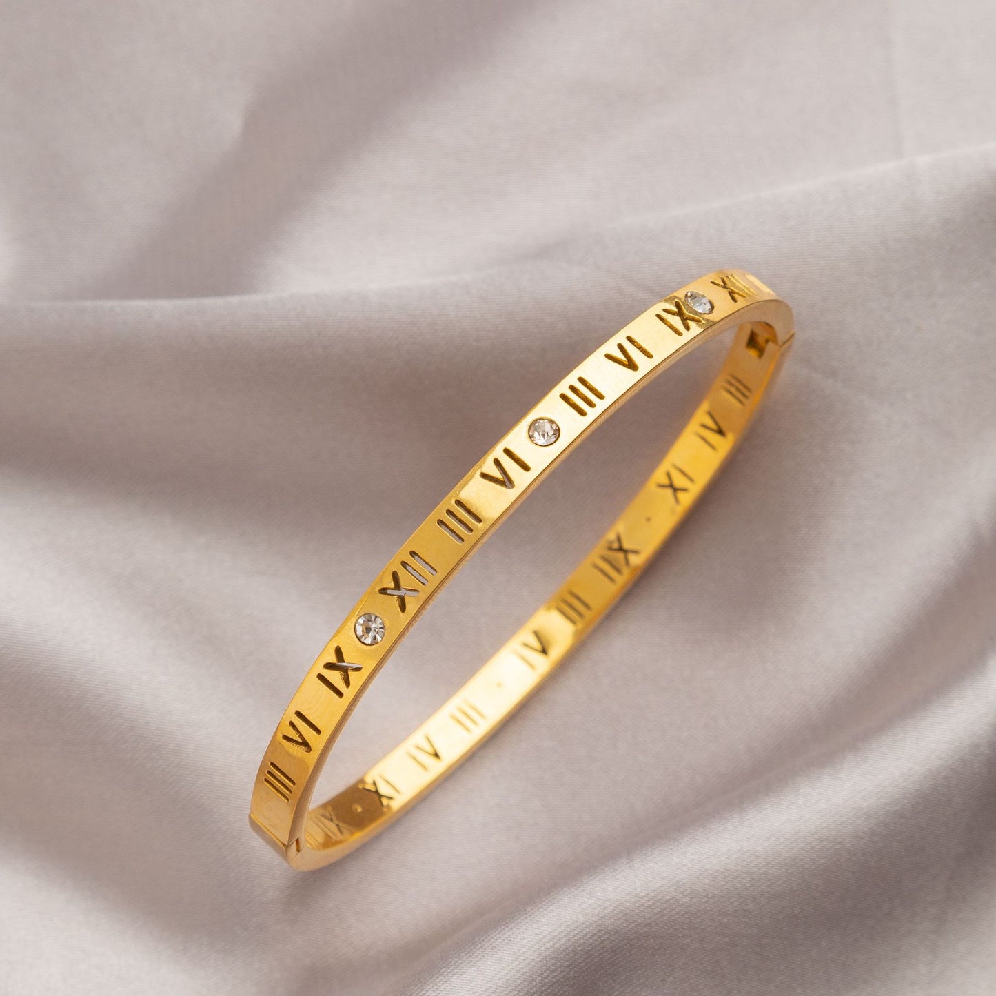Gold Titanium Steel Bracelet