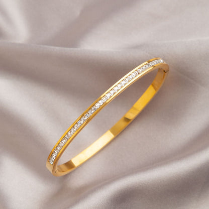 Gold Titanium Steel Bracelet