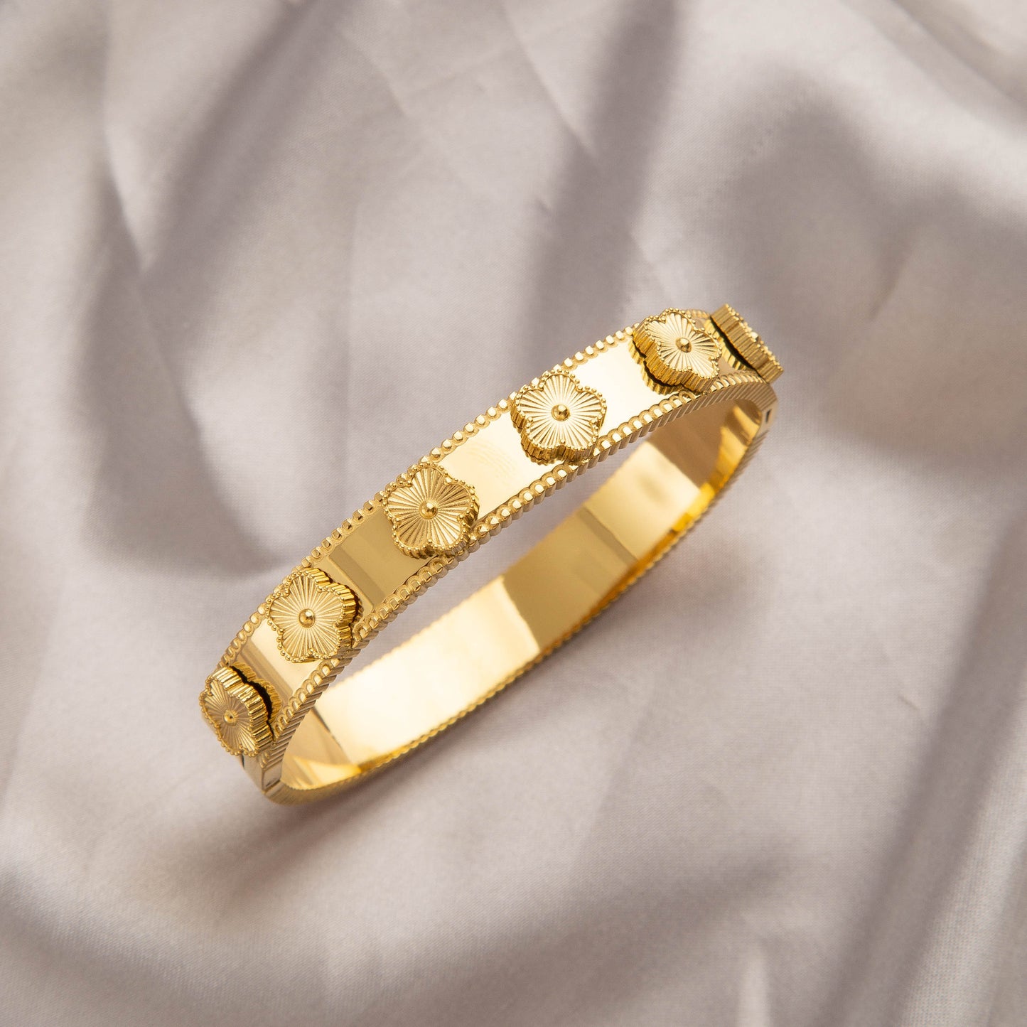 Gold Titanium Steel Bracelet